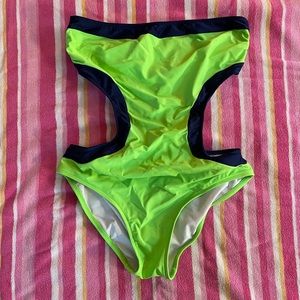Venus Bandeau Cut Out One Piece Swimsuit